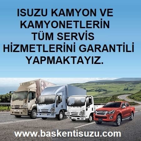 isuzu kamyonet tamir ve bakım servisi